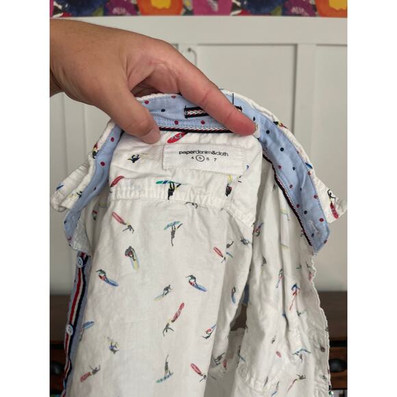 Paper Denim and Cloth boys 5 collar shirt - Picture 3 of 3